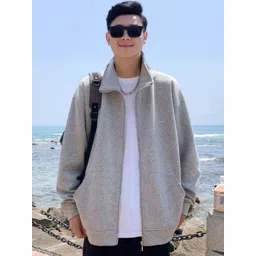 StyleCast Men Mock Collar Solid Bomber Jacket-picture-20