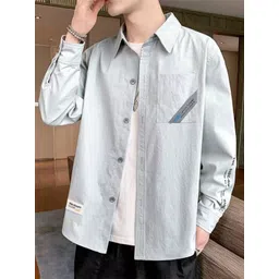 StyleCast Men Opaque Striped Casual Shirt-picture-35