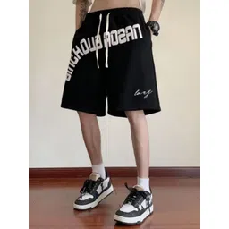 StyleCast Men Printed Mid-Rise Regular Fit Shorts-picture-10