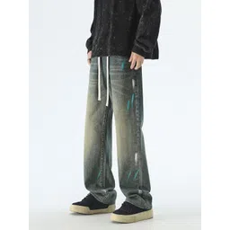StyleCast Men Printed Original Regular Fit Mid-Rise Trousers-picture-34