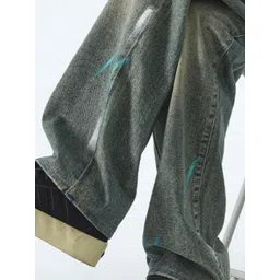 StyleCast Men Printed Original Regular Fit Mid-Rise Trousers image 4