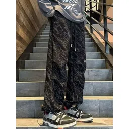 StyleCast Men Printed Original Regular Fit Trousers-picture-18