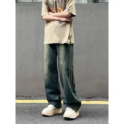 StyleCast Men Regular Fit Mid-Rise Heavy Fade Stretchable Jeans-image-30