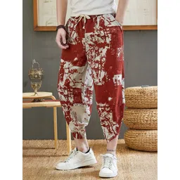 StyleCast Men Regular Fit Printed Trousers-picture-40