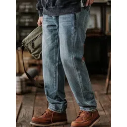 StyleCast Men Regular Fit Solid Cotton Jeans-picture-14