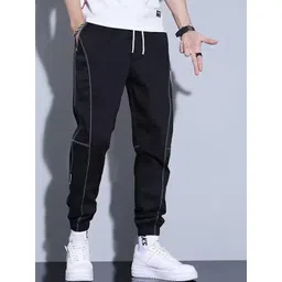 StyleCast Men Relaxed Fit Mid-Rise Easy Wash Trousers-picture-30