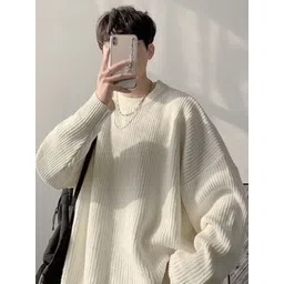 StyleCast Men Ribbed Longline Pullover-picture-34