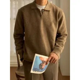 StyleCast Men Shirt Collar Pullover Sweater-picture-14