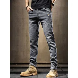 StyleCast Men Skinny Fit Mid-Rise Mildly Distressed Jeans-picture-36