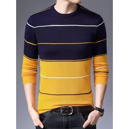 StyleCast Men Striped Casual Pullover Sweaters-picture-29