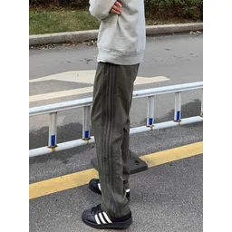 StyleCast Men Striped Relaxed Fit Mid-Rise Trousers-picture-19