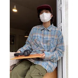 StyleCast Men Tartan Checks Opaque Checked Casual Shirt-picture-28