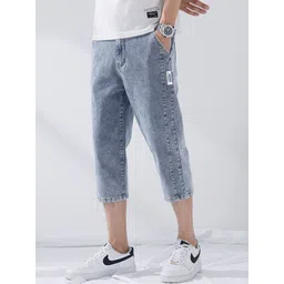 StyleCast Men Washed Denim Shorts-picture-23