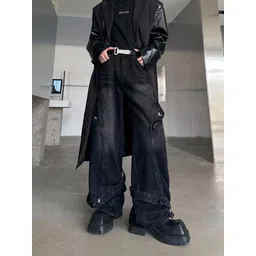 StyleCast Men Wide Leg Light Fade Mid-Rise Cotton Jeans-picture-22