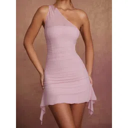 StyleCast One Shoulder Bodycon Dress-picture-29