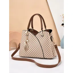 StyleCast Printed PU Structured Shoulder Bag-picture-16