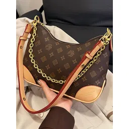 StyleCast Printed PU Structured Shoulder Bag-picture-12