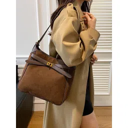 StyleCast PU Structured Shoulder Bag-picture-21