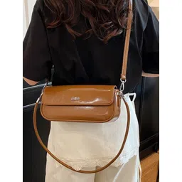 StyleCast PU Structured Sling Bag image 2
