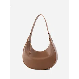 StyleCast PU Swagger Hobo Bag with Tasselled-picture-31