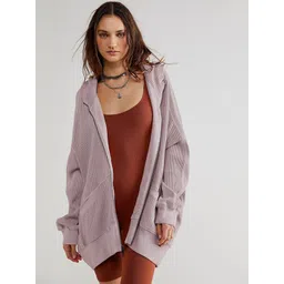 StyleCast Purple Hooded Long Sleeves Sweatshirt-picture-25