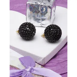 StyleCast Rhinestone Studded Circular Studs-picture-20