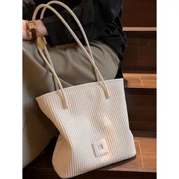 StyleCast Striped PU Structured Shoulder Bag-picture-20