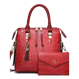 StyleCast Textured Detachable Sling Strap Structured Handheld Bag-picture-13