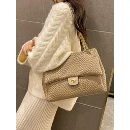 StyleCast Textured PU Structured Shoulder Bag-picture-16