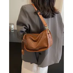 StyleCast Textured PU Structured Sling Bag-picture-17