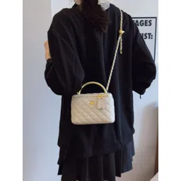 StyleCast Textured PU Structured Sling Bag-picture-37