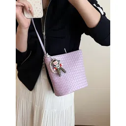 StyleCast Textured PU Structured Sling Bag-picture-25