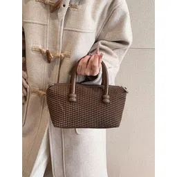 StyleCast Textured PU Structured Sling Bag image 1