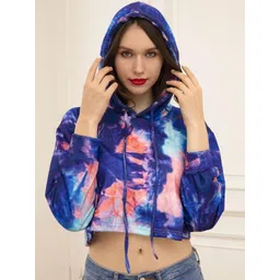 StyleCast Women Abstract Printed Hooded Sweatshirt-picture-31