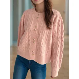 StyleCast Women Cable Knit Cardigan-picture-26