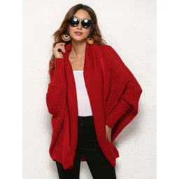 StyleCast Women Cable Knit Longline Front-Open Sweater-picture-11