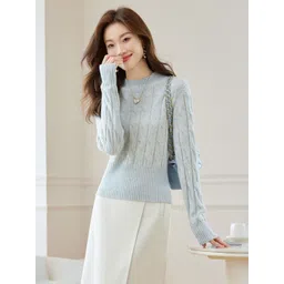 StyleCast Women Cable Knit Pullover-picture-28