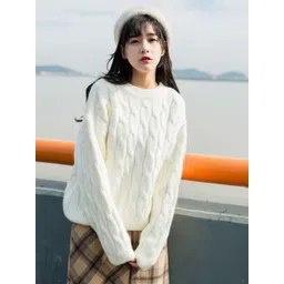 StyleCast Women Cable Knit Pullover-picture-34