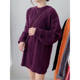 StyleCast Women Cable Knit Pullover-picture-30