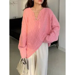 StyleCast Women Cable Knit Pullover-picture-19