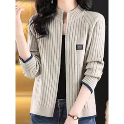 StyleCast Women Cable Knit with Zip Detail Detail Sweater-picture-34