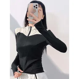 StyleCast Women Colourblocked Lightweight Yoga Sporty Jacket-picture-31