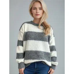 StyleCast Women Colourblocked Pullover-picture-39