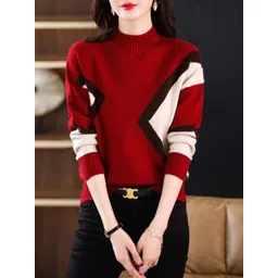 StyleCast Women Colourblocked Pullover-picture-42