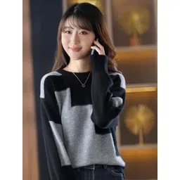 StyleCast Women Colourblocked Pullover-picture-25