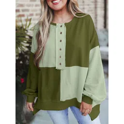 StyleCast Women Colourblocked Sweatshirt-picture-19