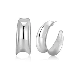 StyleCast Women Contemporary Half Hoop Earrings-picture-19