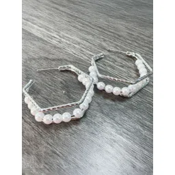 StyleCast Women Contemporary Half Hoop Earrings-picture-20