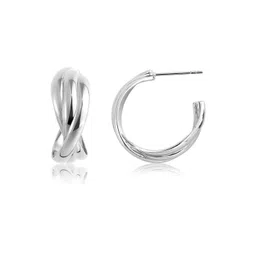 StyleCast Women Contemporary Half Hoop Earrings-picture-26