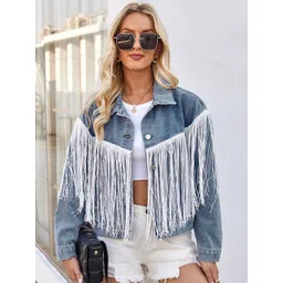 StyleCast Women Crop Denim Jacket-picture-35